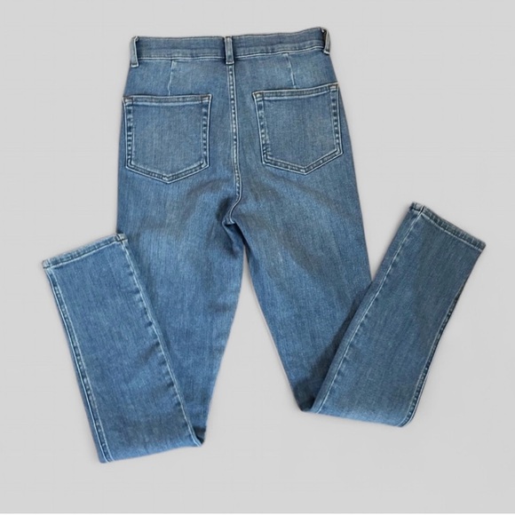 Reformation- skinny High Waist Jeans- size 25-EUC-Blue - Picture 3 of 9